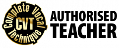 schwarz-goldenes Logo, autorisierte CVT Lehrer auszeichnet